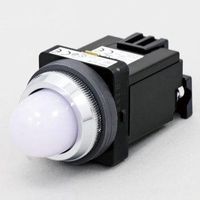エスコ（esco） AC200V LED表示燈（乳白色） 1セット（2個） EA940DB-5B（直送品）
