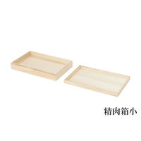 木具輪 高級桐精肉折箱　Sサイズ　外寸246×156×H46ｍｍ　SD197233-60 1箱(40個)（直送品）