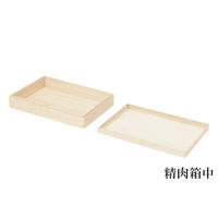木具輪 高級桐精肉折箱　Mサイズ外寸271×191×H56ｍｍ　SD197234-6 1箱(40個)（直送品）