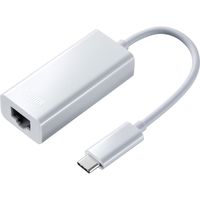 サンワサプライ USB3.2 TypeC-LAN変換アダプタ(ホワイト) USB-CVLAN2WN 1個