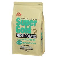 スーパーゴールド（Super Gold）犬用 フィッシュ&ポテト シニアライト 2.4kg 1袋 森乳サンワールド