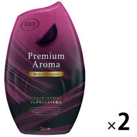 お部屋の消臭力 プレミアムアロマ Premium Aroma 消臭芳香剤 部屋用 モダンエレガンスの香り 400mL 1セット（2個） エステー
