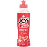 ジョイ JOY W除菌 食器用洗剤 ピンクグレープフルーツ 本体 170mL 1個 P&G