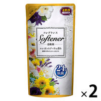 フレグランスソフター エレガントブーケの香り 詰め替え 500ml 1セット（2個入） 柔軟剤 日本合成洗剤