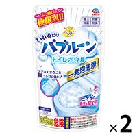 トイレ 掃除 洗剤 らくハピ いれるだけバブルーン トイレボウル 1セット（2個） 便器 黒ずみ 除菌 泡 洗浄剤 簡単 アース製薬