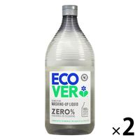 エコベール ゼロ 食器用洗剤（無香料・無着色）詰め替え 950mL 1セット（2個）アメリカンディールスコーポレーション
