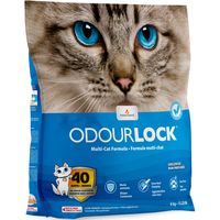 猫砂 オードロック 無香料 超高品質なネコ砂 8秒で固まる 消臭効果約40日 6kg 1袋
