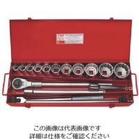 トップ工業 TOP ソケットレンチセット 差込角19.0mm 16点 SWS-611M 1セット 723-4368（直送品）