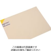 光 エンビ板 黄 0.5×450×600mm EB455-3 1枚 820-0860（直送品）