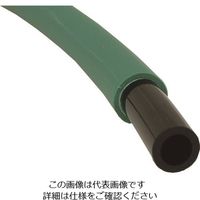 千代田通商 チヨダ エルフレックス スパッタ防止用二重管チューブ 8mm 緑