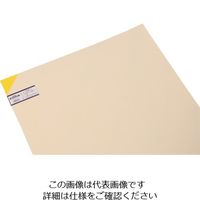 光 エンビ板 黄 0.5×910×600mm EB965-3 1枚 820-0925（直送品）
