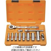 トップ工業 TOP サーフェイスディープソケットレンチセット DWS-308RS 1セット 138-2294（直送品）