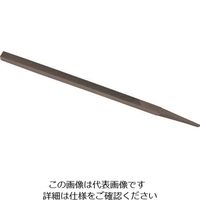 ツボサン 検定ヤスリ 角 250mm 中目 #2 KA250KT2 1本 107-3823（直送品）