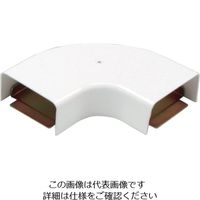 マサル工業 マサル メタルモール付属品 フラットエルボ