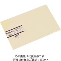 光 エンビ板アイボリー0.5×200×300mm EB235-21 1枚 215-8983（直送品）