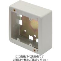 マサル工業 マサル メタルモール付属品 2個用スイッチボックス