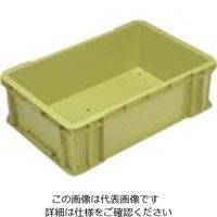 三菱ケミカル ヒシ N型コンテナ 黄緑 N-46 YG 1個 136-4777（直送品）