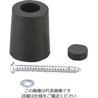 光 ゴムクッション戸当り黒 バラタイプ30×25 B-GD-30-1 1セット(50個) 216-0570（直送品）