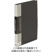 キングジム クリアーファイルカラーベースW 黒 122CWBLACK 1冊 129-5910（直送品）