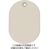 光 小判札 アクリル クリーンホワイト KF31-7 1セット(50枚) 216-0581（直送品）