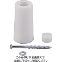 光（ヒカリ） 光 ゴムクッション戸当り白 バラタイプ50×26 B-GD-52-2 1セット（50個） 216-2186（直送品）