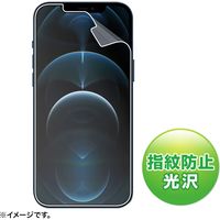 サンワサプライ iPhone 12 液晶保護指紋防止光沢フィルム PDA-FIPH20