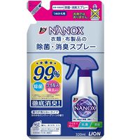 トップナノックス（NANOX）除菌・消臭スプレー 詰替320ml 1個 ライオン