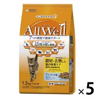 新商品 AllWell（オールウェル）キャットフード 避妊・去勢した猫の体重ケア フィッシュ 国産 ユニ・チャーム