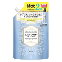 ラボン　ブルーミングブルー　ホワイトムスクの香り　詰替え 大容量　960mL　1個　柔軟剤