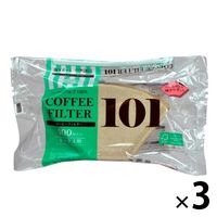 コーヒーフィルター 無漂白コーヒーフィルター101 1～2杯用 1セット（100枚入×3袋） SD-902 ストリックスデザイン