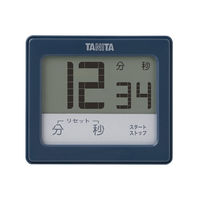 タニタ（TANITA） 防水タッチパネルタイマー ブルー TD414 1個 キッチンタイマー