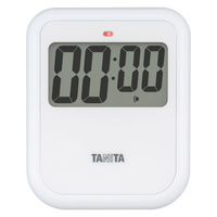 タニタ（TANITA）非接触タイマー 大きな表示 非接触 衛生的 ホワイト TD421WH 1個 健康習慣