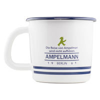アンペルマン AMPELMANN ホーローマグカップ 8cm 380ml 琺瑯 富士ホーロー
