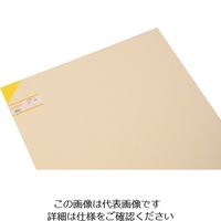 光 エンビ板 黄 1×910×600mm EB961-3 1枚 820-0898（直送品）
