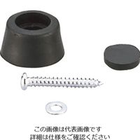 光（ヒカリ） 光 ゴムクッション戸当り黒 バラタイプ11×22 B-GD-11-1 1セット（100個） 215-2745（直送品）