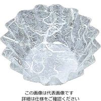 アヅミ産業 ファイン・カップ(500枚入)丸型 5号深 雲龍(白) 61-6737-93 1組(500枚)（直送品）