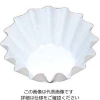 アヅミ産業 ファイン・カップ（500枚入）丸型 7号深 ホワイト 1組（500枚） 61-6738-01（直送品）