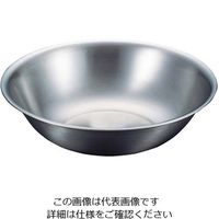 日本メタルワークス エコクリーン 18-0 洗面器 1個 61-6754-39（直送品）