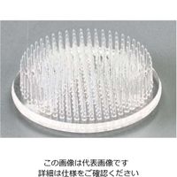 マルフジ剣山製作所 プラスチック剣山 クリア 1個 61-6816-56（直送品）