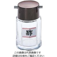 大塚硝子 #21 木目 酢瓶 ガラス製 1個 61-6821-53（直送品）