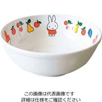 関東プラスチック工業 メラミン 子供食器 ミッフィーフルーツシリーズ ラーメン鉢 CMー50FR 61-6838-58 1個（直送品）