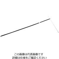 江部松商事（EBEMATSU） 幟用 スチール竿（伸縮自在）黒 1個 61-6855-73（直送品）