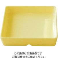 関東プラスチック工業 スクエアパーツ・ポーション4/9 Mー2394 イエロー 61-7995-14 1個（直送品）