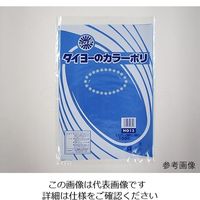 中川製袋化工 ポリ袋 タイヨーのカラーポリ ブルー NO17 1ケース（1500枚） 62-2696-01（直送品）