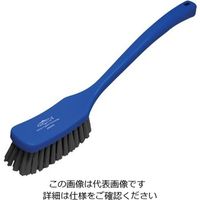 Hill Brush サーモンレジンブラシ ロングハンドルブラシ ダークブルー 毛丈40mm D9RESMDX 1本 62-6168-24（直送品）