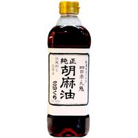 「業務用」 九鬼産業 純正胡麻油 こいくち 5本×600G（直送品）