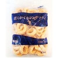 「業務用」 マルハニチロ 柔らかイカリングフライ 5袋×1KG(50個)（直送品）