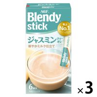 AGF ブレンディ スティック ジャスミンティーオレ 1セット（18本：6本入×3箱）