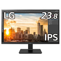 液晶ディスプレイ　２３．８型／１９２０×１０８０／ＨＤＭＩ、ＤｉｓｐｌａｙＰｏｒｔ、ＵＳＢ　ＴｙｐｅーＣ／ブラック／スピーカー：あり LG（直送品）