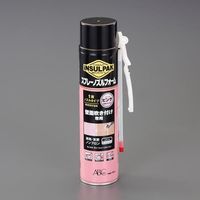 エスコ 780ml 発泡ウレタンフォーム(吹付け/ピンク) EA930TD-1A 1セット(2本)（直送品）